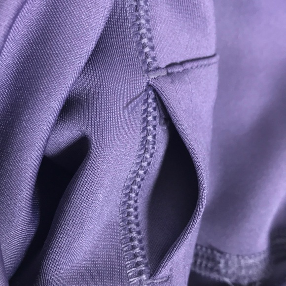 Adidas Purple Climalite Leggings - Picture 5 of 9